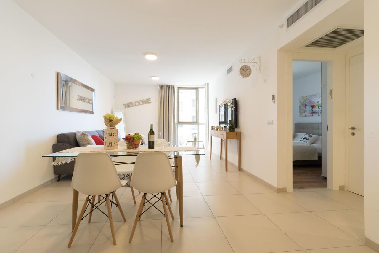 Luxury One-Bedroom Apartment/Parking In City Center Jerusalem Eksteriør bilde